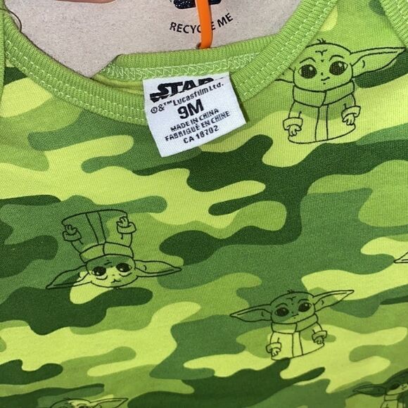 3 Piece Ensemble Star  Wars Baby Yoda NWT - Picture 5 of 5